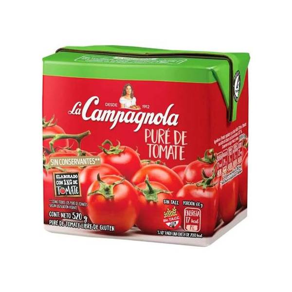 Puré de Tomate LC Tetra x 530gr
