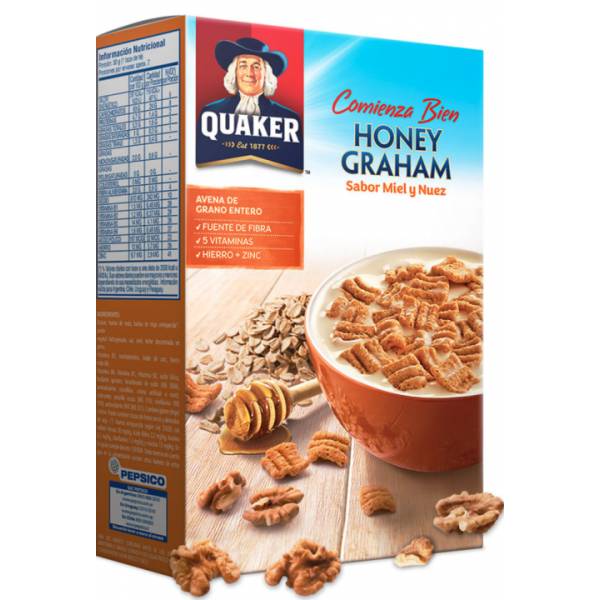 Cereales Quaker Graham con miel