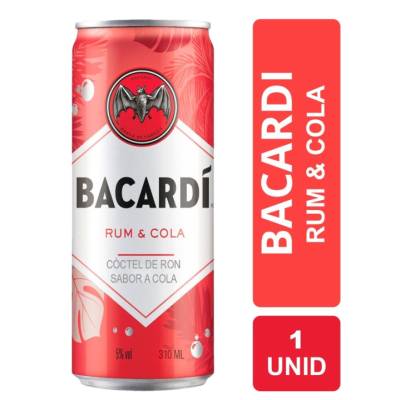 Bacardi Rum & Coca lata 310 cc