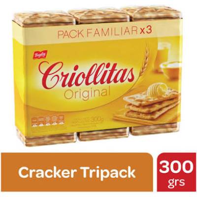 Galletitas Criollitas pack x 3 un