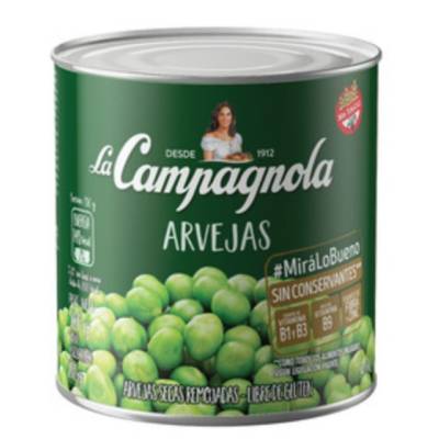 Arvejas La Campagnola Remojadas x 320gr